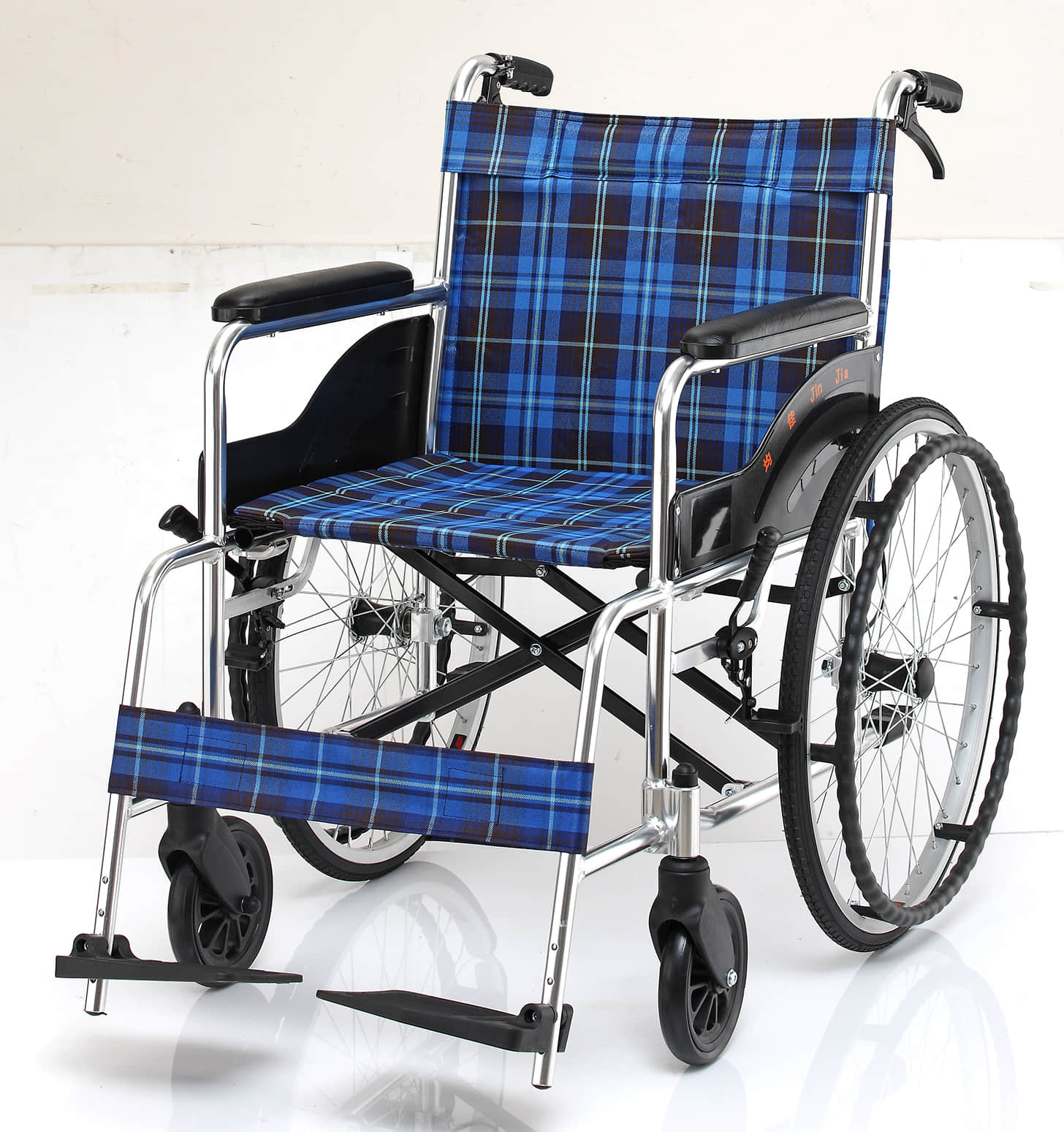 JW-100 鋁合金輪椅..經濟型