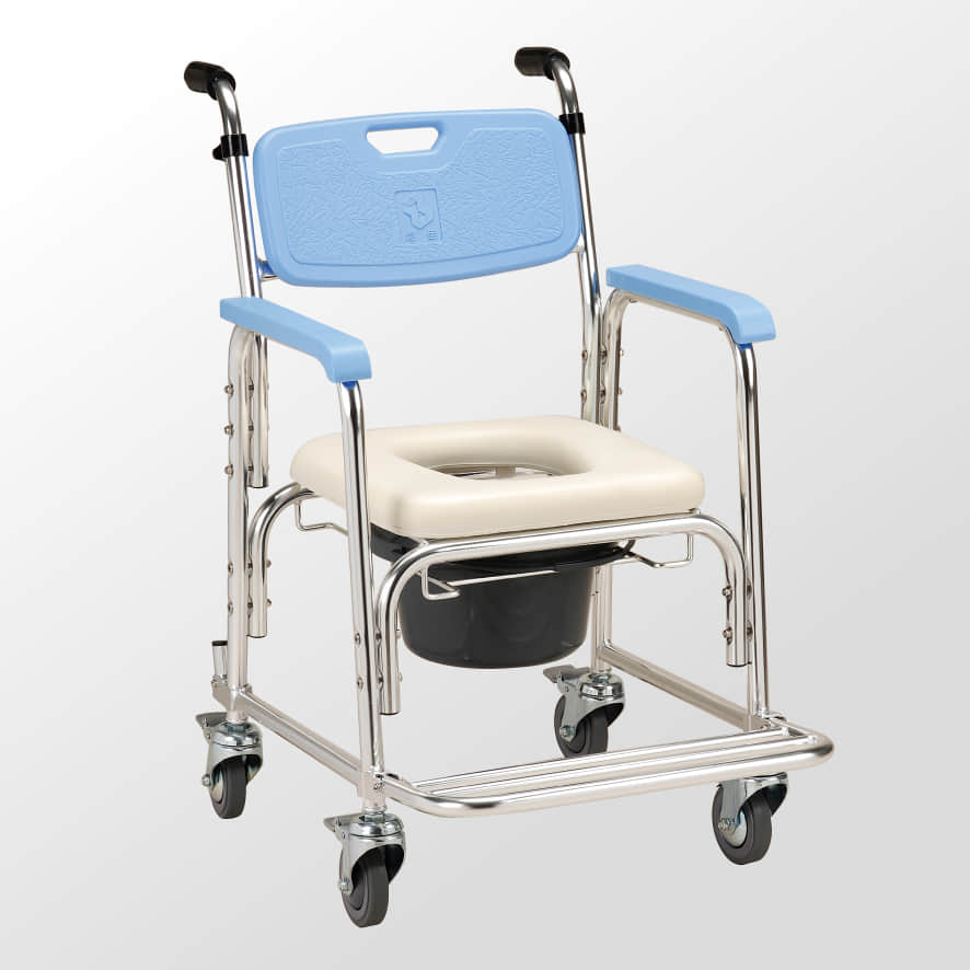 JCS-205 鋁合金便器椅..加推手